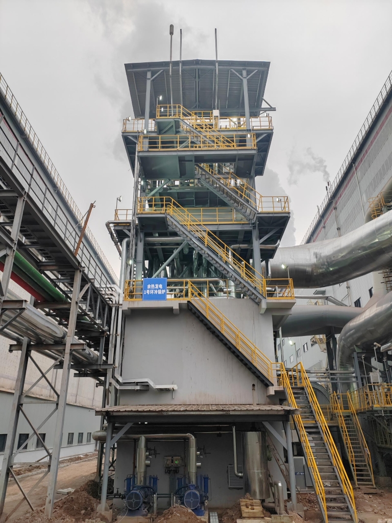 南京圣諾公司達(dá)州鋼鐵燒結(jié)余熱發(fā)電項目并網(wǎng)發(fā)電一次成功